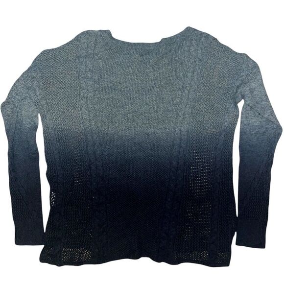 American Eagle Women's Blue Ombre Sweater - Picture 2 of 3